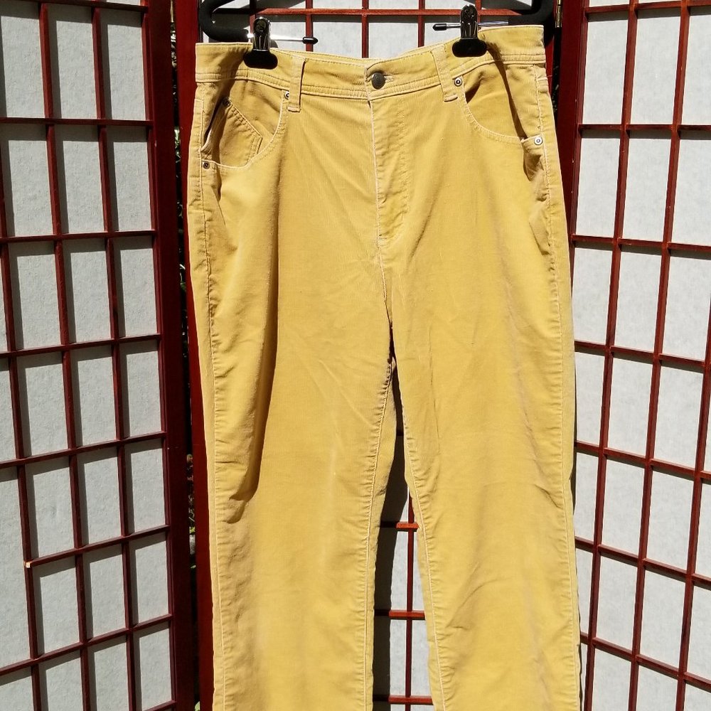 Chico's Corduroy Classic 5 Pocket Pants - Size 2 Reg